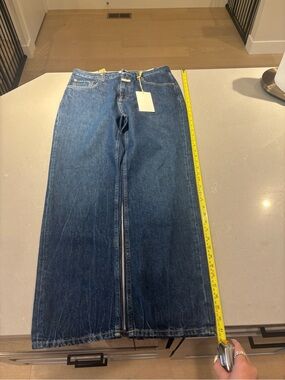 Closed Dark Blue Wide-Leg Denim Jeans